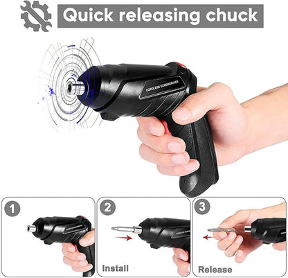 VoltixPro™ 47-in-1 Precision Electric Screwdriver Kit